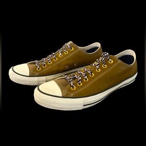 Converse All-Star leather low tops. Size 11.5. Excellent condition!